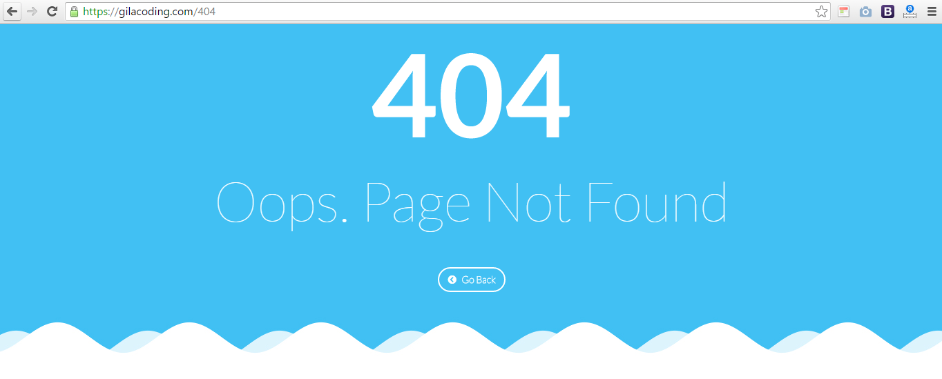 404 laravel 5.2